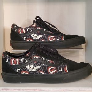 Vans Skull Glow in the Dark Men 8 Women 9.5